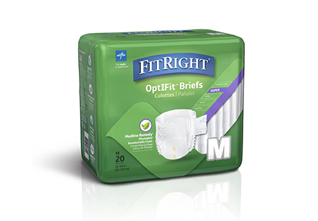 FitRight Stretch Ultra Incontinence Briefs with Center Tab